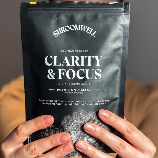 Clarity & Focus Capsules with Lion’s Mane and Powerful Adaptogens